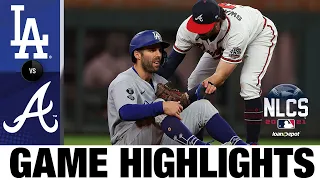 Dodgers vs. Braves NLCS Game 1 Highlights (10/16/21) | MLB Highlights