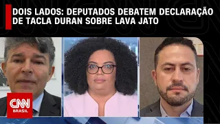 Dois Lados: Deputados debatem declaração de Tacla Duran sobre Lava Jato | LIVE CNN