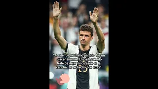 😥⚽Thomas Muller le dice a dios a la selección alemana 👆