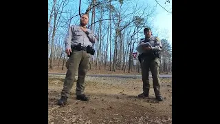 Pulled over on EUC by state park rangers