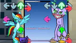 FNF My Little Pony vs Huggy Wuggy Sings Ejected | Poppy Playtime Chapter 3 FNF Mods