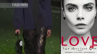 CARA DELEVINGNE Top Model - SS 2014 Best Moments by Fashion Channel