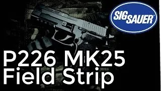 Sig Sauer P226 MK25 Field Strip