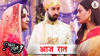 20 april 2024 episode bhagya lakshmi || Omg! laxmi stop rishi-malishka marriage upcoming twist