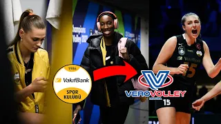 Three Players that Left VakifBank Istanbul for Vero Volley Milano this Summer