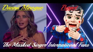 The Masked Singer Australia - Dannii Minogue VS Puppet - Season 2 Extra