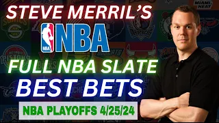 NBA Playoffs Picks & Predictions Today | Knicks vs 76ers | Nuggets vs Lakers | NBA Best Bets 4/25