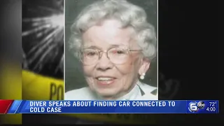Diver speaks about find car connected to cold case