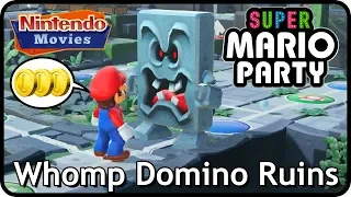 Super Mario Party: Whomp Domino Ruins (2 players, 20 turns, Very Hard)