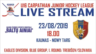 2019/2020 CJHL U16 1. ROUND: „Baltu Ainiai“ Kaunas - MMKS Podhale Nowy Targ