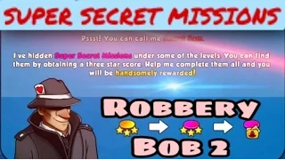 Robbery Bob 2: Double Trouble - Pilfer Peak Super Secret Mission.