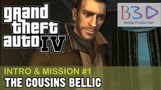 GTA 4 -[ Skipping Videos ]- Intro & Mission #1 - The Cousins Bellic (1080p)