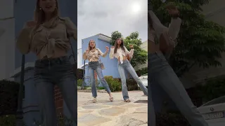 Karina and her best friend dance together