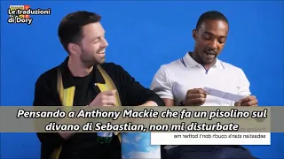 Anthony Mackie, Sebastian Stan e Jeff Goldblum leggono i THIRST TWEETS!