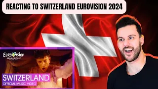 REACTING TO SWITZERLAND'S EUROVISION SONG / THE CODE BY NEMO