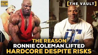 The Reason Ronnie Coleman Lifted Insanely Heavy Despite Risks | GI Vault Interview
