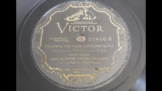 Jean Goldkette & his orchestra, v. Billy Murray 'I'm Looking Over A Four Leafed Clover' 1927 78 rpm