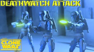 DeathWatch Attack! Clone Wars Stop-Motion