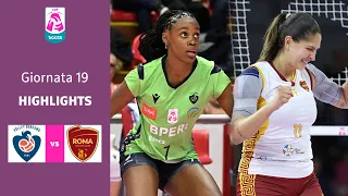 Bergamo - Roma | Highlights | 19^ Giornata Campionato 23/24 | Lega Volley Femminile