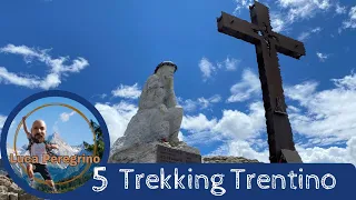 Trekking del Cristo pensante da Passo Rolle, Trentino