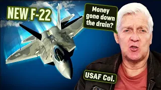 Advanced F-22 Stealth Fighter Jet | USAF Colonel (Ret) Norm Potter Reacts