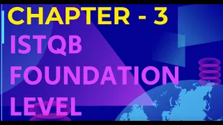 ISTQB foundation level certification   CHAPTER 3