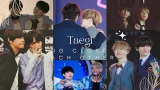 When Taegi Wants to Stay Close to Each Other!