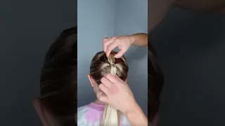 CUTE HALLOWEEN HAIRSTYLE FOR CRAZY HAIR DAY