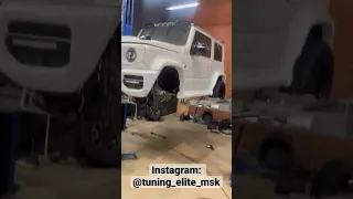 Suzuki Jimny 1 Editon AMG / BRABUS G63 / Тюнинг Элит / Установка обвеса