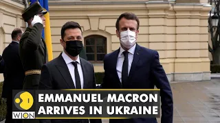 French President Macron arrives in Kyiv following talks with Putin over Ukraine Crisis| English News