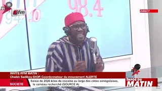 Cheikh Sadibou Diop, Coordonnateur du mouvement ALERTE invité dans RFM matin du 21 Octobre 2021