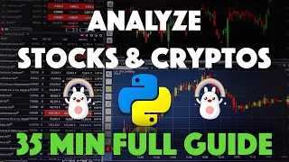 Stock Market & Cryptocurrency Data Analysis with Python [FULL GUIDE - Beginner Friendly!]