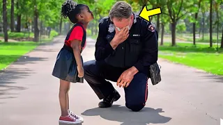 Black Girl Sleeps In Park Every Night. When Cops Discovers Why, He Breaks Down!