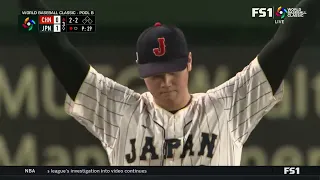 Lars Nootbaar’s insane catch #WBC2023 #TeamJapan #Cardinals