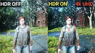 The Last Of Us 2 - HDR Vs No HDR (Graphics Comparison)