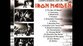 Iron Maiden 01 & 02  The Ides Of March & Sanctuary live at Rainbow June 1980.