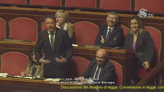 In diretta dal Senato il mio intervento sul PNRR | 23/04/2024