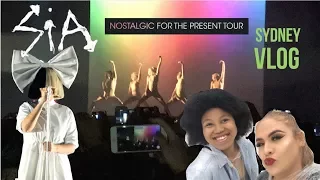 Sia Nostalgic For The Present Tour SYDNEY 2017 VLOG - Elise Wheeler