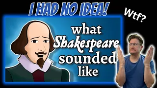 What Shakespeare’s English Sounded Like | American Reacts | #Reaction #shakespeare #english