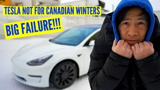 Tesla Is Not For Canadian Winters!!!
