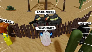ROBLOX Evade Funny Moments #14 (Invisibility)