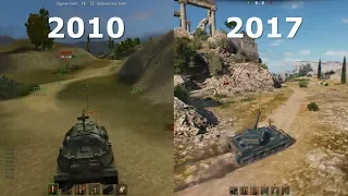 Vývoj Grafiky - World of Tanks 2010-2017