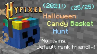 (2021!) Hypixel Candy Basket Hunt Location Guide! (25/25)