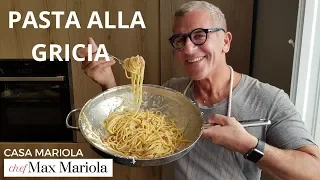 PASTA ALLA GRICIA  Ricetta originale |Chef Max Mariola