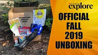 UNBOXING: Fall 2019 "Live the Adventure Club" Gear Box | Explore Magazine | Join the Club