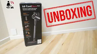 LG A9 Cordzero Cordless Stick Vacuum Cleaner Unboxing & Test