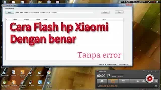 Cara Flash hp Xiaomi via Mi flash tanpa error