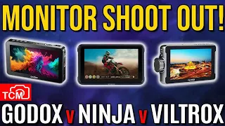 BEST CAMERA MONITOR | GODOX GM6S v ATOMOS NINJA V v VILTROX DC-550