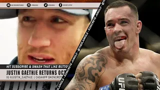 Justin Gaethje After Meeting Colby Covington Says He Is A Coward Would Love To Slap His Face