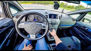 2006 Opel Zafira OPC | 2.0 240HP | POV Test Drive